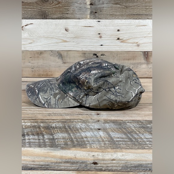 Realtree Xtra Powercap Headlamp Flashlight Camo Outdoors One Size StrapBack Hat - Picture 4 of 12